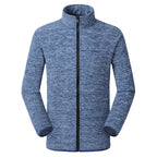 Polar Fleece Casual Stand Collar Jacket Top