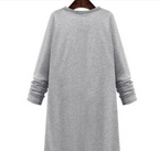Women's Long Sleeve Knit Trench Cardigan Coat