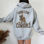 Casual Women's Sweater with Back Print