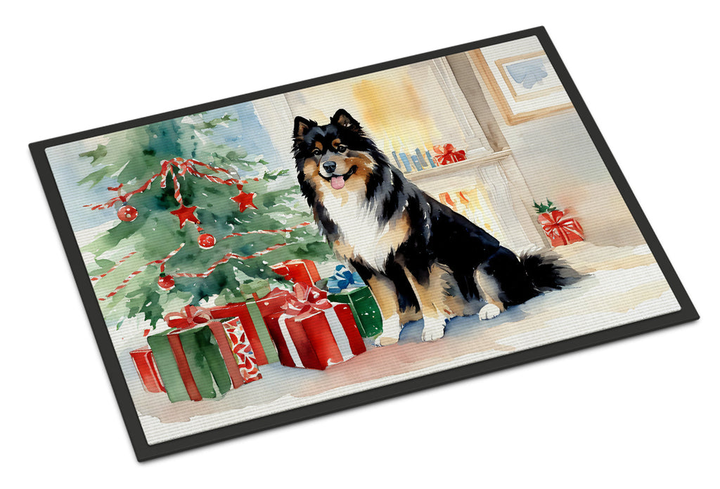 Finnish Lapphund Cozy Christmas Doormat