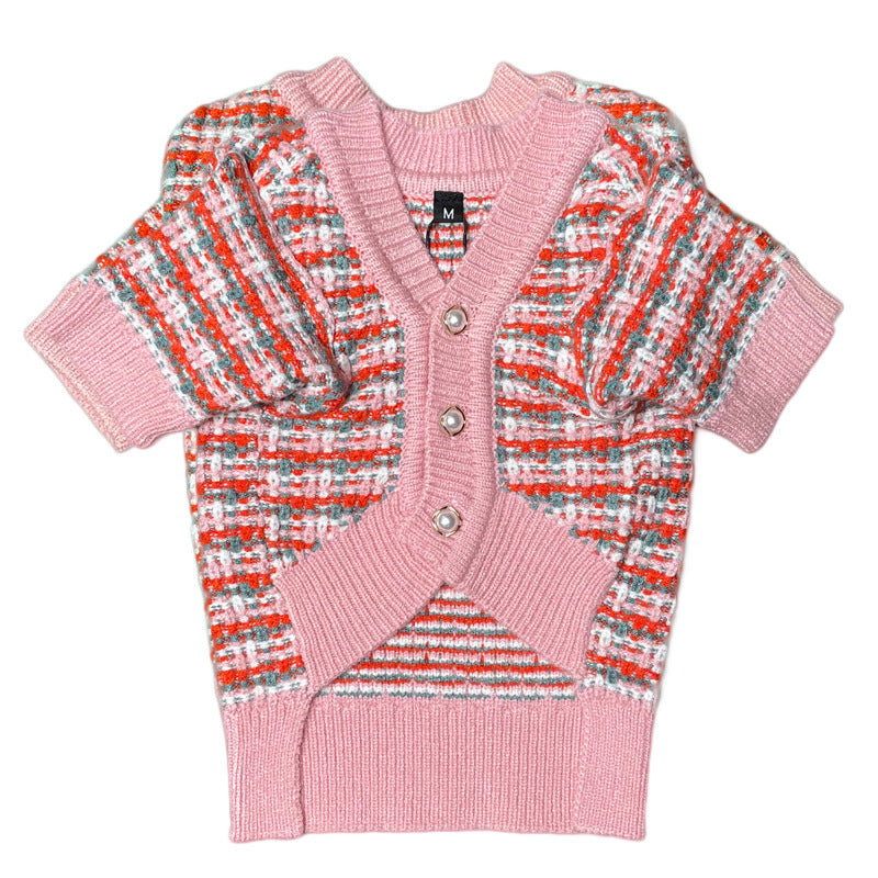 Teddy Fadou Small Fragrance Sweater Cardigan for Pets