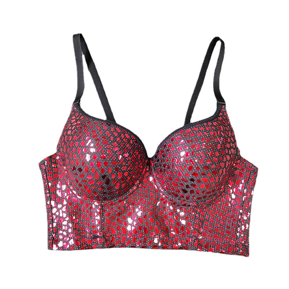French Fishbone Corset Top for Nightclub Wear