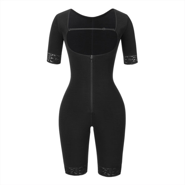 Lace Body Shaper Bodysuit for Waist and Hip Control