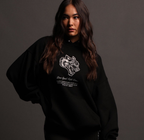 Women's Retro Fleece Print Hoodie for Street Style | Streetwear