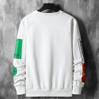 Men's Long-Sleeved Travel Sweatshirt with Cartoon Print | Streetwear
