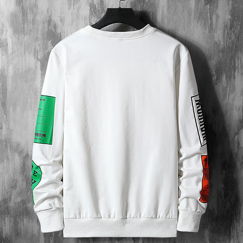Men's Long-Sleeved Travel Sweatshirt with Cartoon Print | Streetwear