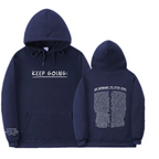 "Women’s Letter Print Hooded Sweatshirt with Drawstring, Pockets, and Long Sleeves – Stylish Sports Hoodie" | Streetwear