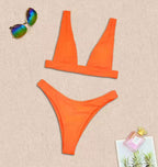 2024 Women's Reversible Nylon Bikini Swimwear