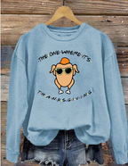 Thanksgiving Sweatshirt Inspired by Friends Turkey Episode | Streetwear