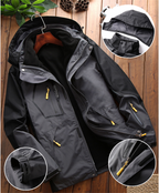 Men's Waterproof 3 in 1 Fleece Lined Outdoor Jacket