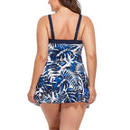 2021 Plus Size Women's Sexy Backless One-Piece Swimsuit