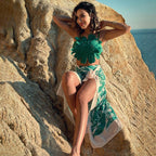 2023 Women's Slimming Floral Bikini Swimsuit Set