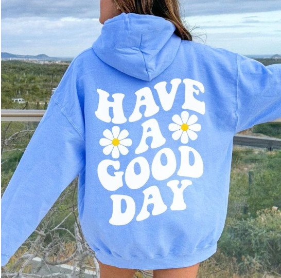 Flower Print Casual Hoodie for Men and Women | Streetwear