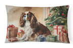 Cavalier Spaniel Christmas Throw Pillow