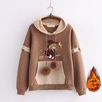 Versatile Hooded Jacket for Junior High Students