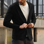 2023 Men's Casual Cotton Linen Loose Suit Coat