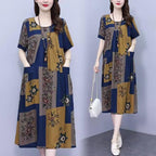 2023 Summer Loose Plus-Size A-Line Dress for Women