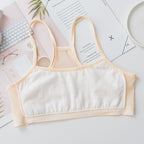 Girls' Wireless Spaghetti Strap Training Bra