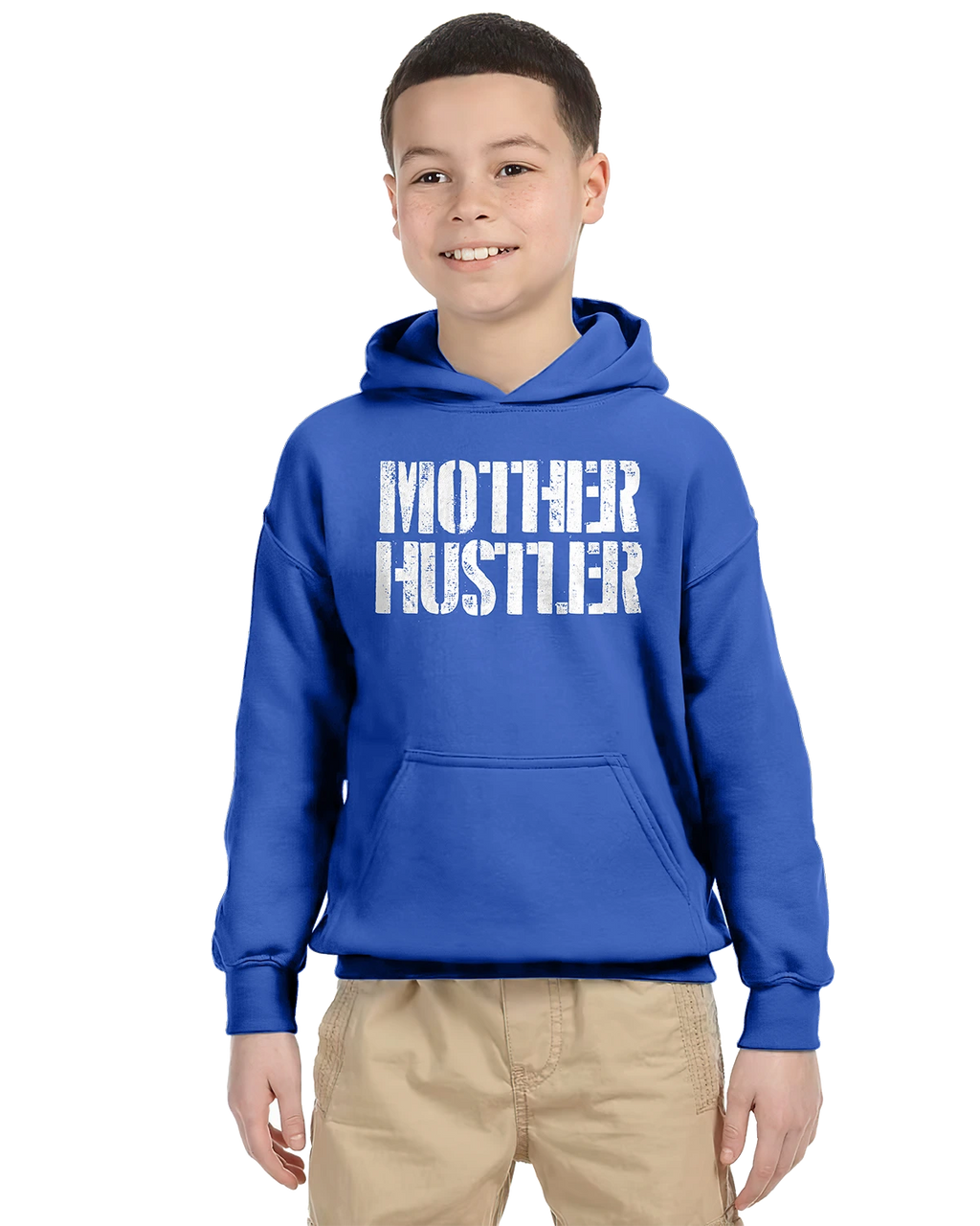 Mother Hustler Unisex Kids Hoodie | Streetwear