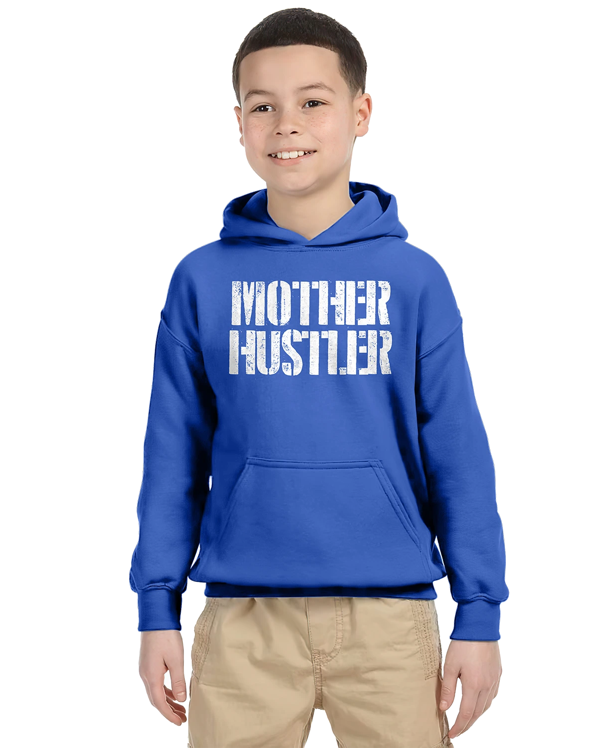 Mother Hustler Unisex Kids Hoodie | Streetwear