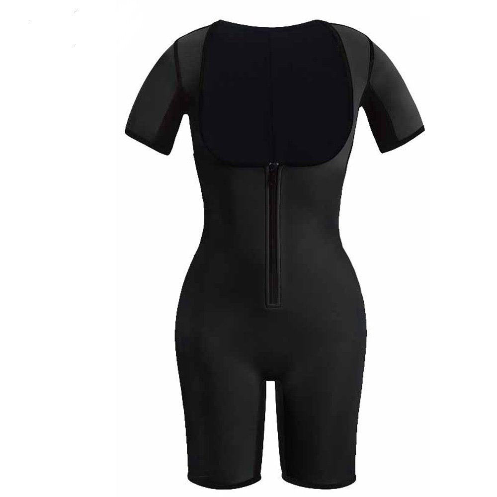 Women's Sports Shaping Bodysuit with Waist Support