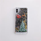 Santa Claus Christmas Tree Phone Case for iPhone & Samsung | Protective Cover