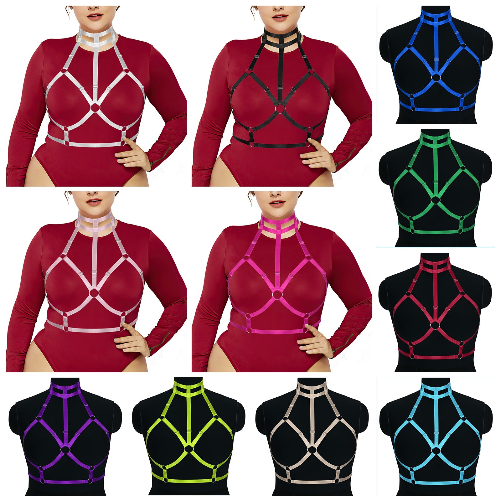 Strappy Cage Harness Top