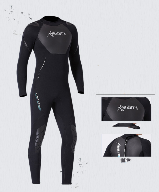 1.5MM Long-sleeved Snorkeling Sunscreen Swimsuit