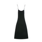 Velvet Sleeveless Nightgown Dress for Autumn/Winter