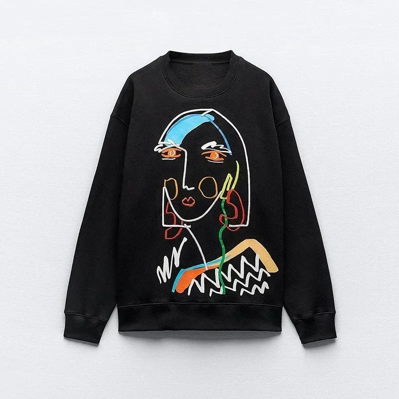 Sivatu Women's Fashion Hoodie with Print 2023 | Streetwear