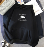 Long Sleeve Pullover - I Am Not A Woman | Streetwear
