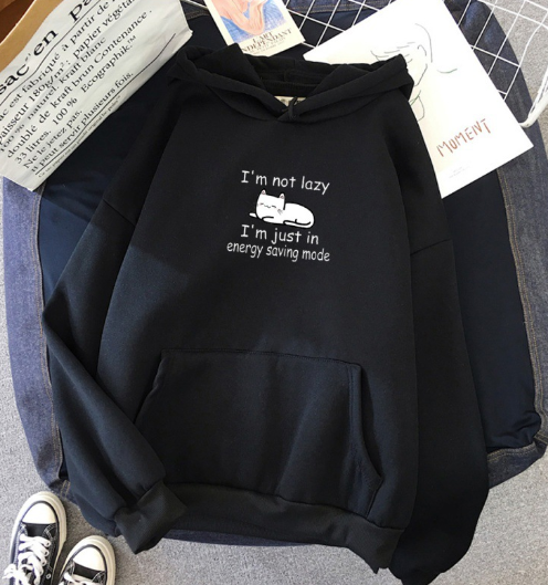 Long Sleeve Pullover - I Am Not A Woman | Streetwear