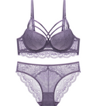 Lace Bra Set for Women with Supportive Design