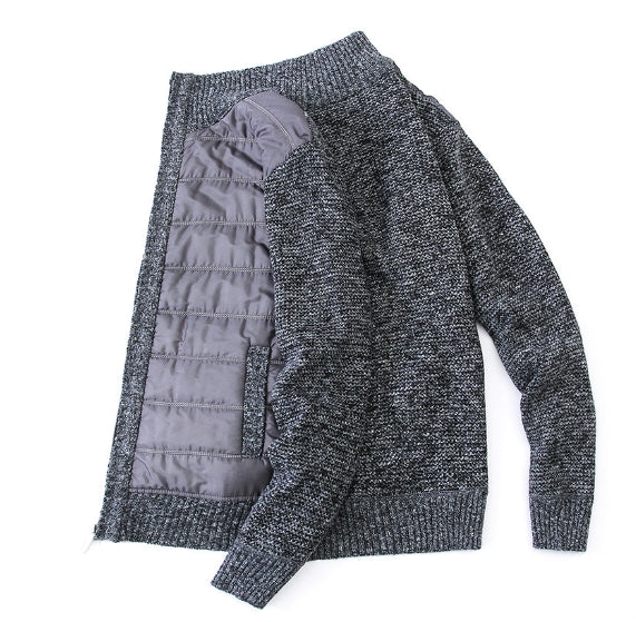 Slim Fit Men's Sweater Coat