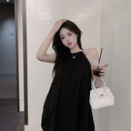 Halter Neck Suspender Dress for Women's Fashion
