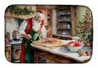 Cookies with Santa Claus Dish Drying Mat