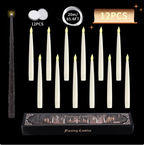 Suspension Remote Control Electronic Candle Set - Christmas Holiday Home Decor