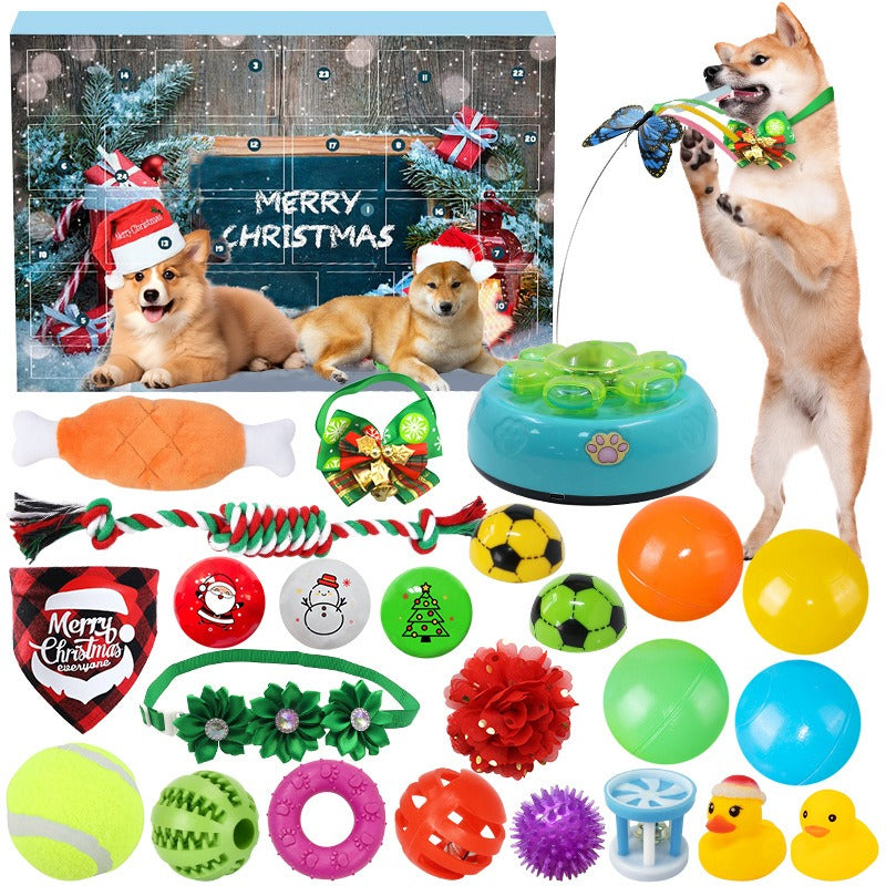 Christmas Dog Toy Gift Box