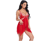 Lace Mesh Babydoll Lingerie