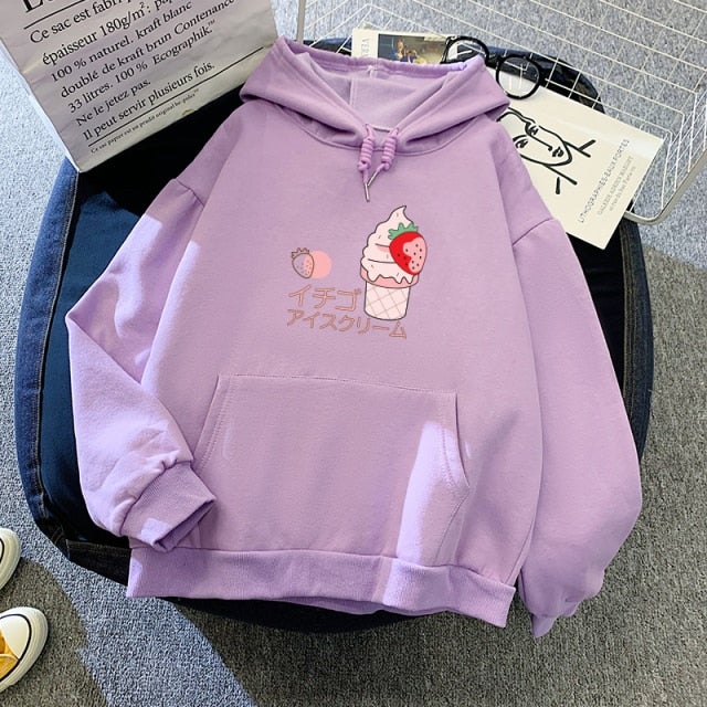 Hooded Solid Color Versatile Casual Youth Hoodie | Streetwear