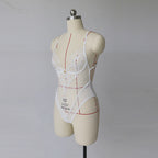 Lace Mesh See-Through Bodysuit for Seduction