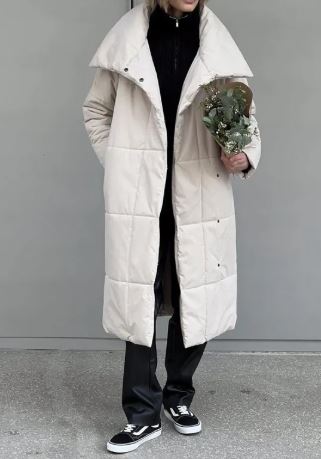 Large Lapel Winter Coat