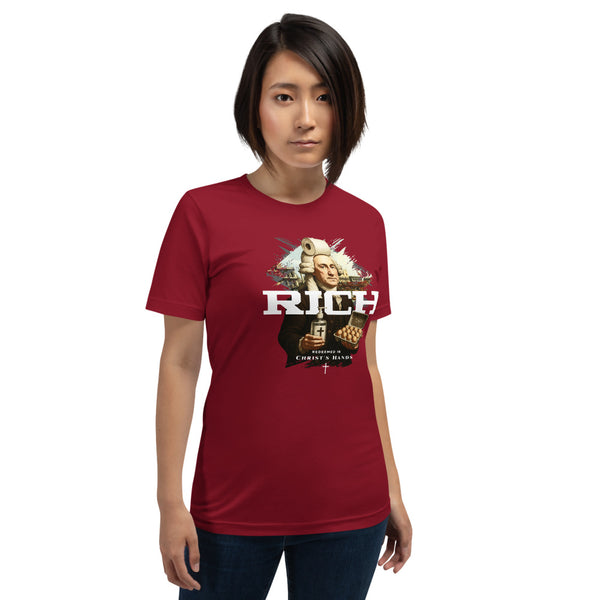 Anointed Attire RICH Christian T-Shirt - Redeemed In Christ's Hands