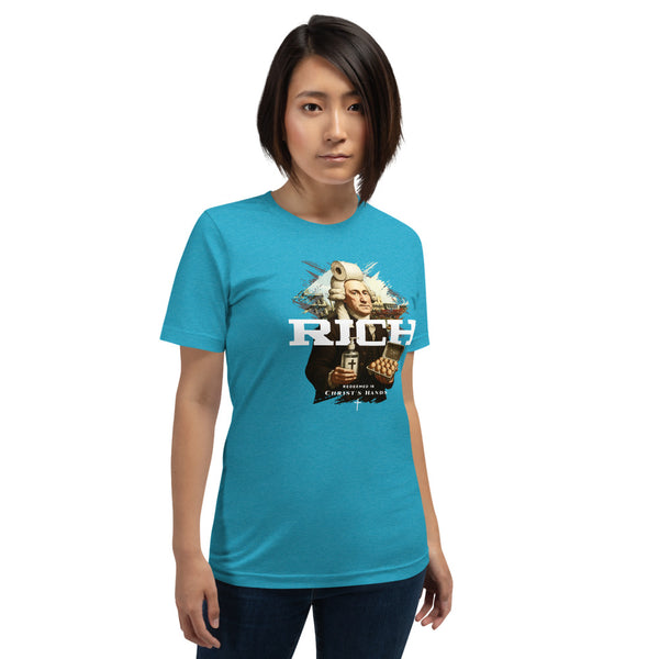 Anointed Attire RICH Christian T-Shirt - Redeemed In Christ's Hands