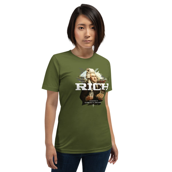 Anointed Attire RICH Christian T-Shirt - Redeemed In Christ's Hands