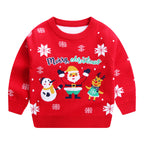 Christmas Tree Knitted Sweater for Kids