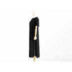 Loose Round Neck Long Dress for Spring/Summer Plus Size