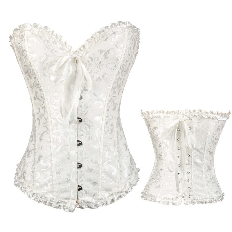European & American Court Corset for Belly Control