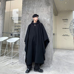 Men's Hip-hop Dark Wind Bat-style Cape Jacket