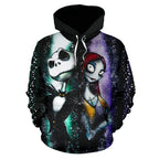 3D Printed Skull Hoodie for Christmas Cosplay | Streetwear